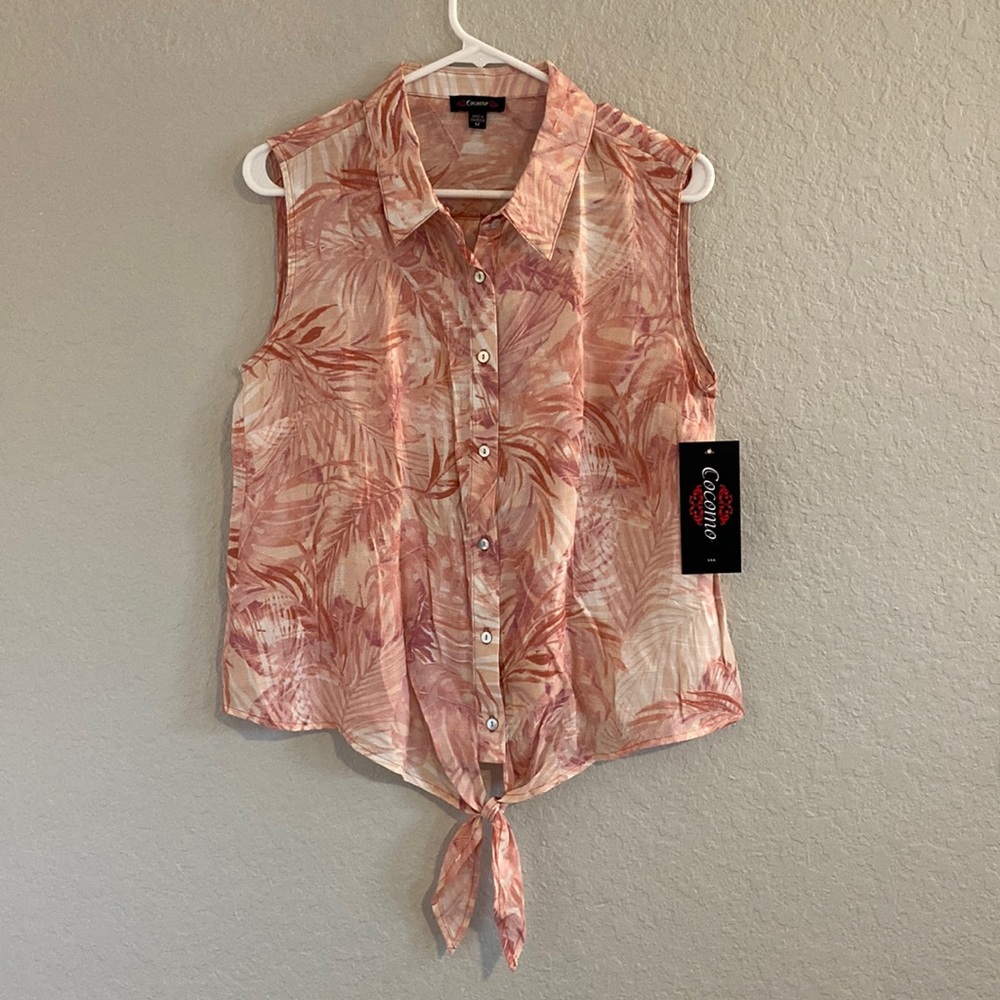 5. Light button down ❤️